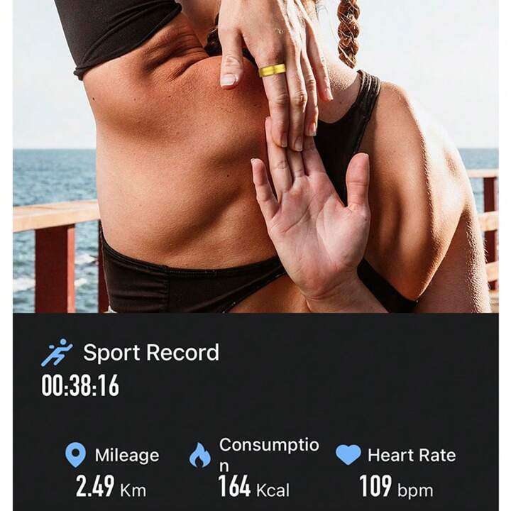 SENBONO Smart Health Ring R03 With Blood Oxygen Heart Rate Sleep Tracking Wearable Electronic Sma...
