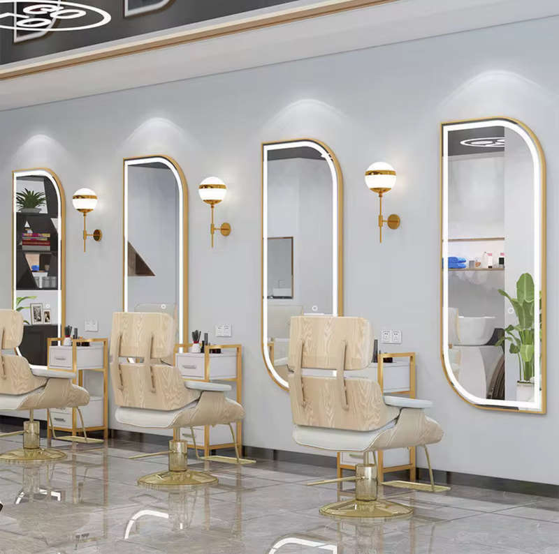 M-Furn Modern European Style Luxury LED Mirror 150x50cm - Various Options