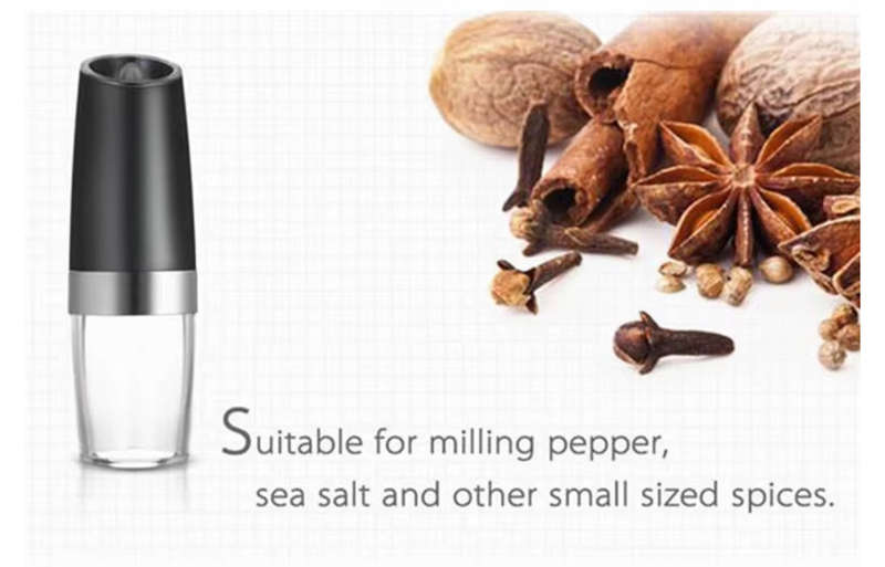 Gravity Electric Salt And Pepper Grinder (set)