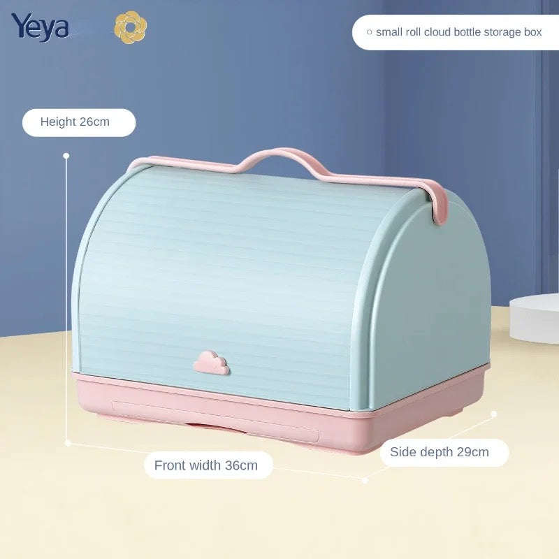 Baby Products Multi-layer Mobile Storage Rack Newborn Months Simple Trolley Baby Storage Cart