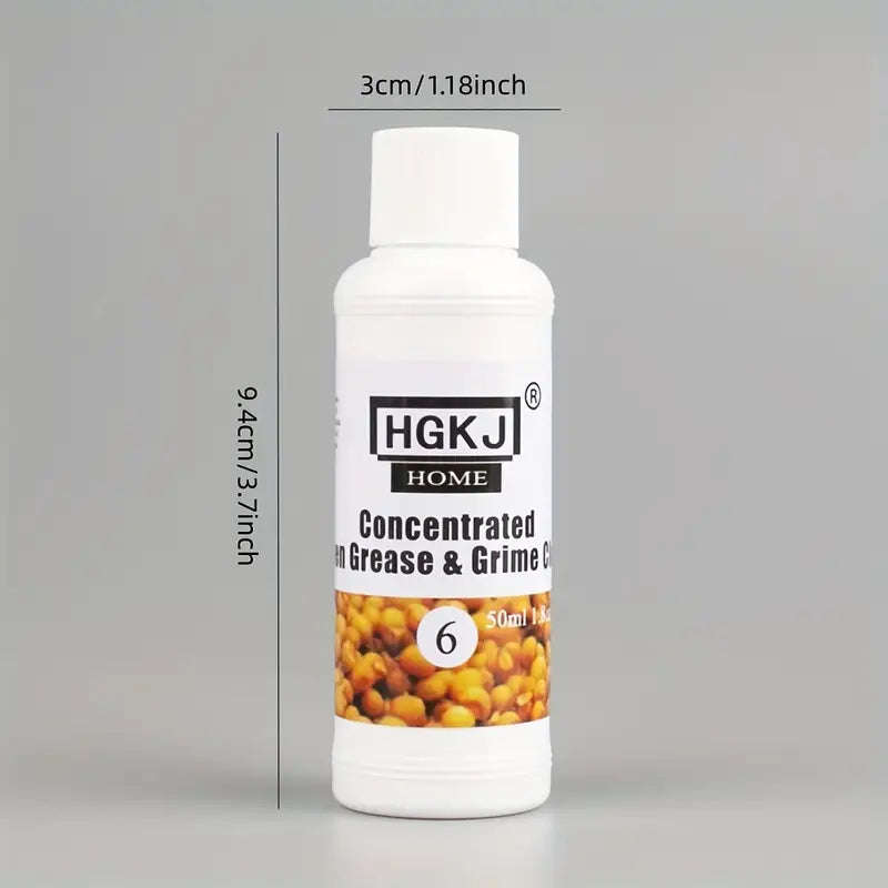 HOME-6 Cleaning Concentrate Oily Removes Stubborn Grease Detergent Strong Degreasing And Decontam...