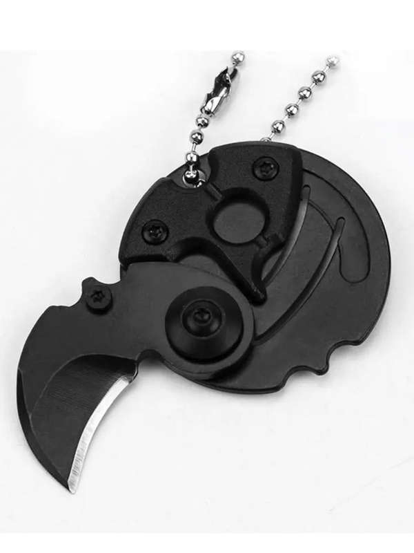 Mini Portable Folding  Coin Shaped Knife