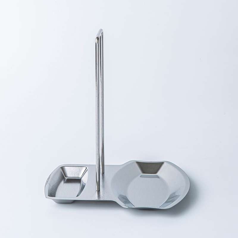 Stainless Steel Pan & Pot Lid Holder  Spoon Rest & Lid Stand