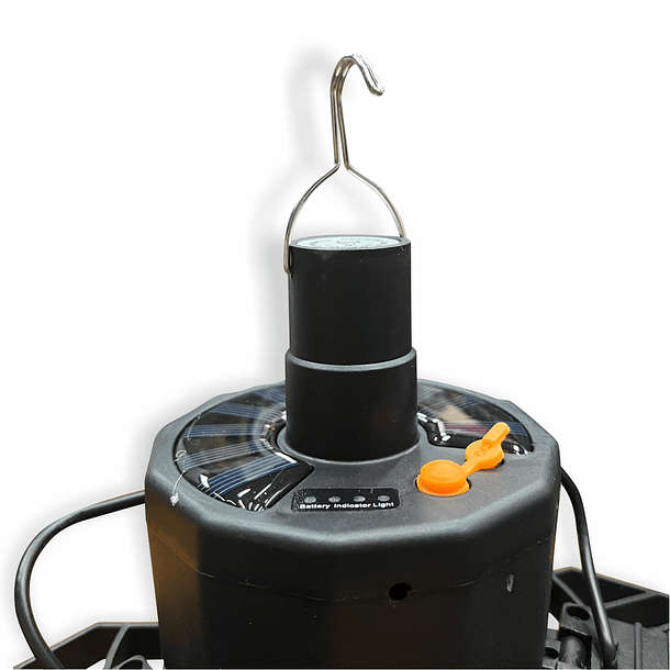 MTech Solar Rechargeable Camping Emergency Lamp