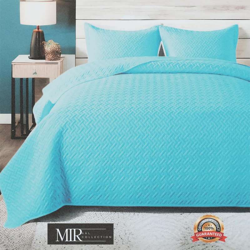 Miraal Collection Bedspread Set 5pc- Vibrant Colour Options