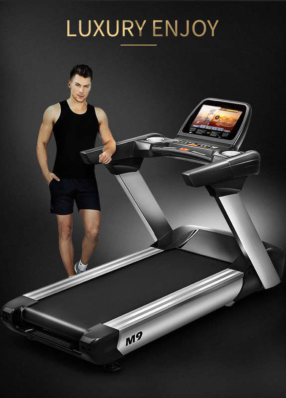 Pro-Sportz BF9 Luxury Commercial Treadmill 7HP Ultra-quiet Shock-absorbing With 15.6 TFT Android ...