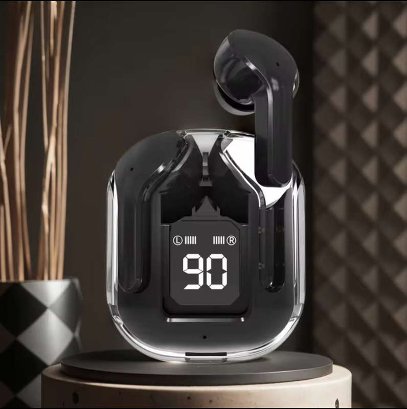 Bluetooth-Compatible 5.3 HiFi Stereo  LED  Digital Display Earbuds - Various Colours