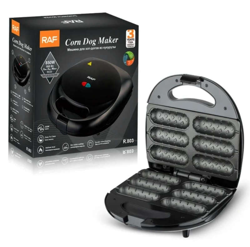 Electric hot dog waffle maker pan home easy to clean non stick waffle maker hot dog maker 850watt