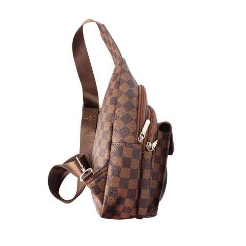 Stylish Sling Bag with Built-In RGB Speaker (USB, Aux, SD, Type-C)
