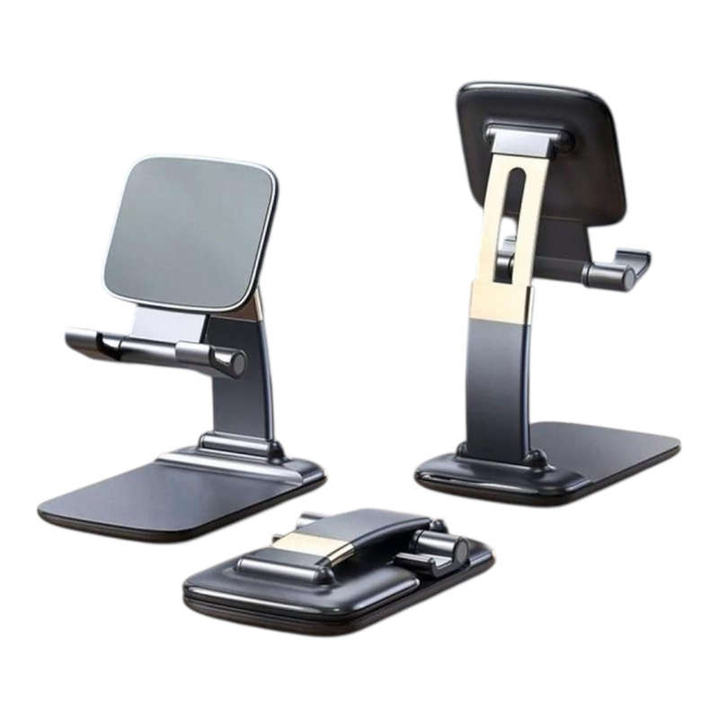 MTech Foldable Desktop Phone Holder Stand Mobile Stand For Mobile Tablets - Keep Phone Or Tablet...