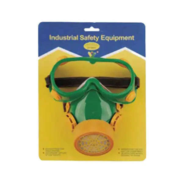 Filter Dust Mask With Single Respirator & Goggle Set