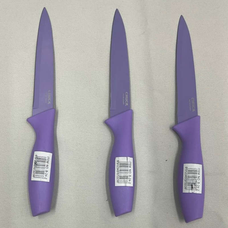 Chuck Kitchen Knives - Various Colours Available