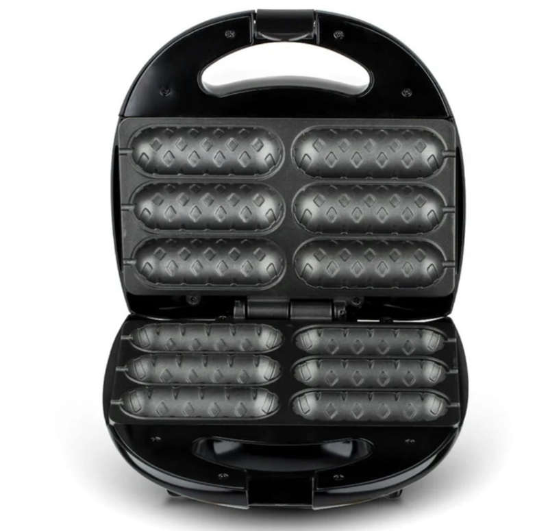 Electric hot dog waffle maker pan home easy to clean non stick waffle maker hot dog maker 850watt
