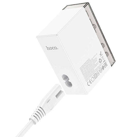 Network Charging Station Hoco N36 Fuerza PD 3USB/3Type-C 65W (white)