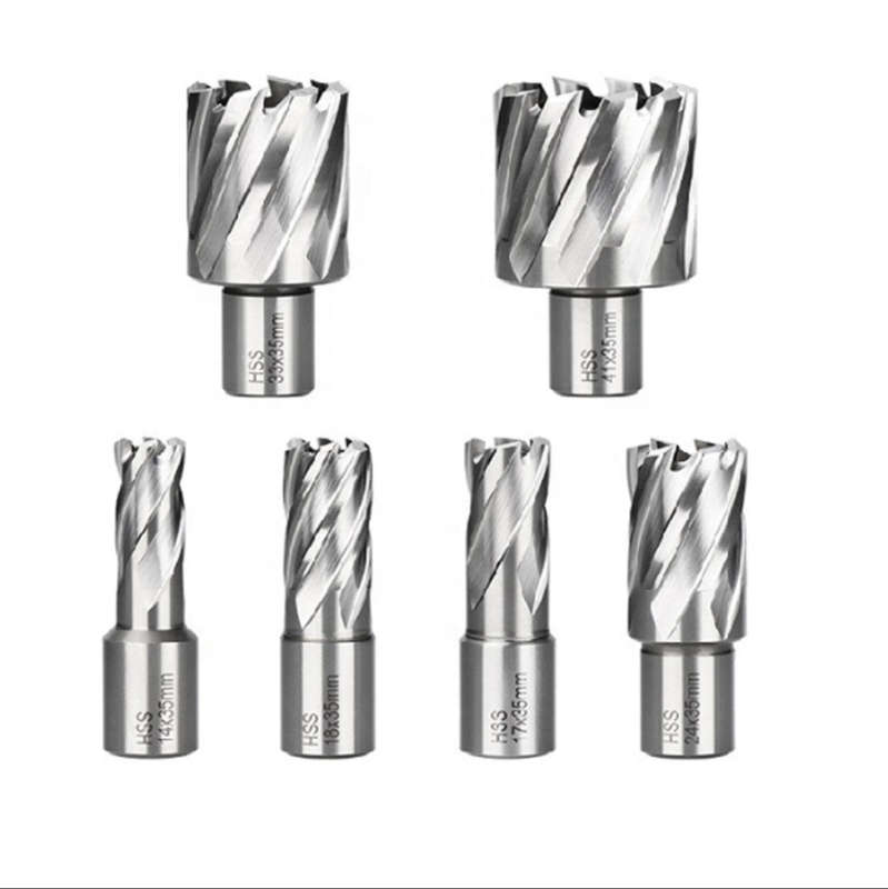 ProPower HSS Annular Cutter Set (12-22mm) 6pc + 2 Pilot Pins