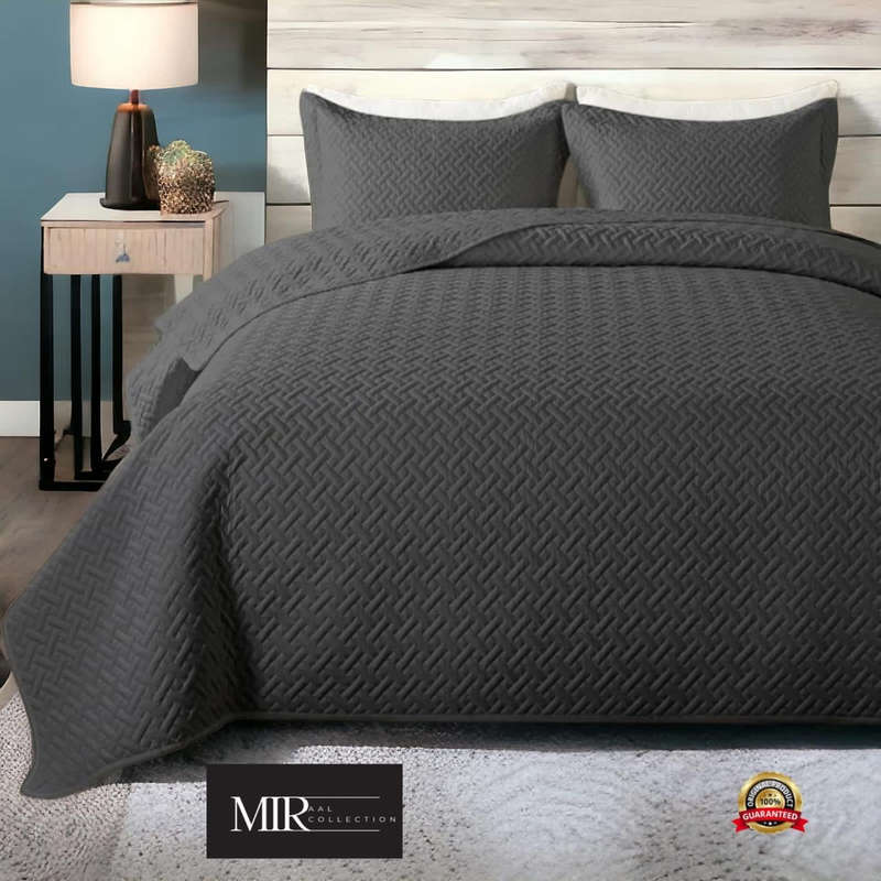 Miraal Collection Bedspread Set 5pc- Vibrant Colour Options