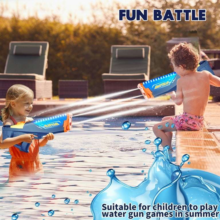 Electric Water Gun for Kids, 32 FT Long Range Powerful Squirt Gun