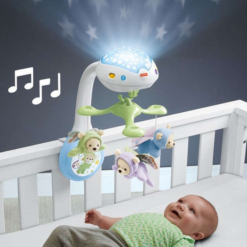 FISHER PRICE BUTTERFLY DREAMS 3 IN 1 PROJECTION MOBILE