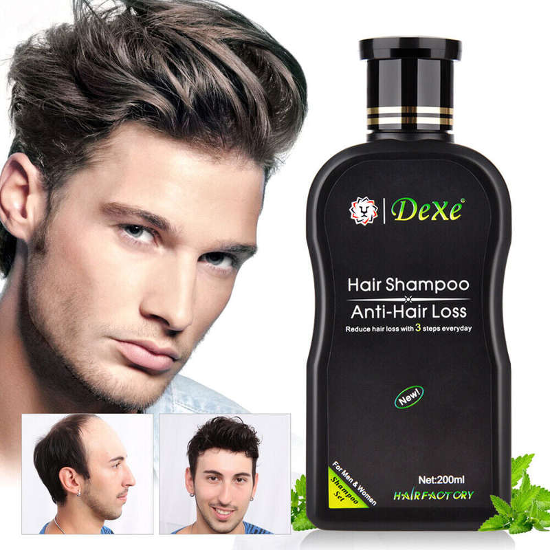 Dexe Hair Shampoo Anti hair Loss  Herbal Hair Growth For Men &Women 200ml
