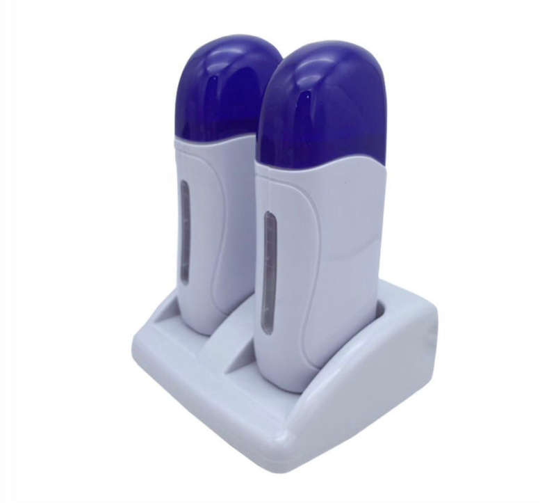Professional Double Depilatory Roll-On Wax Warmer