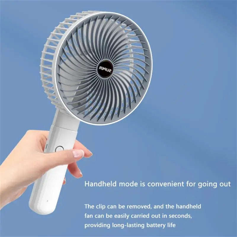 Desktop Fan - Usb Charging Usb Charging Clip Three Speed Regulation Wall Mounted Fan Small Applia...