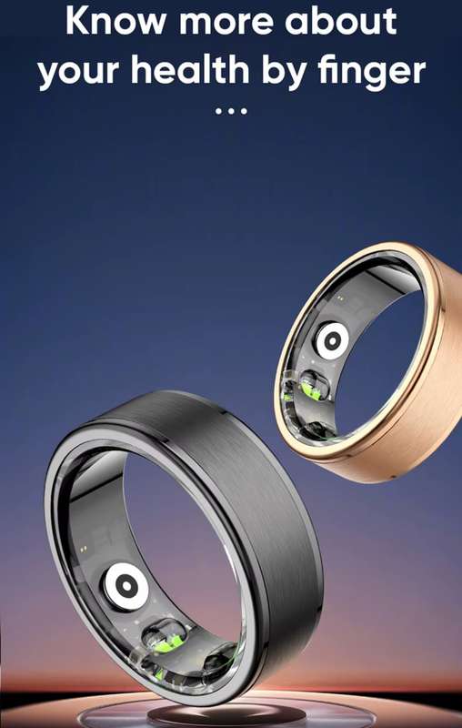 SENBONO Smart Health Ring R03 With Blood Oxygen Heart Rate Sleep Tracking Wearable Electronic Sma...