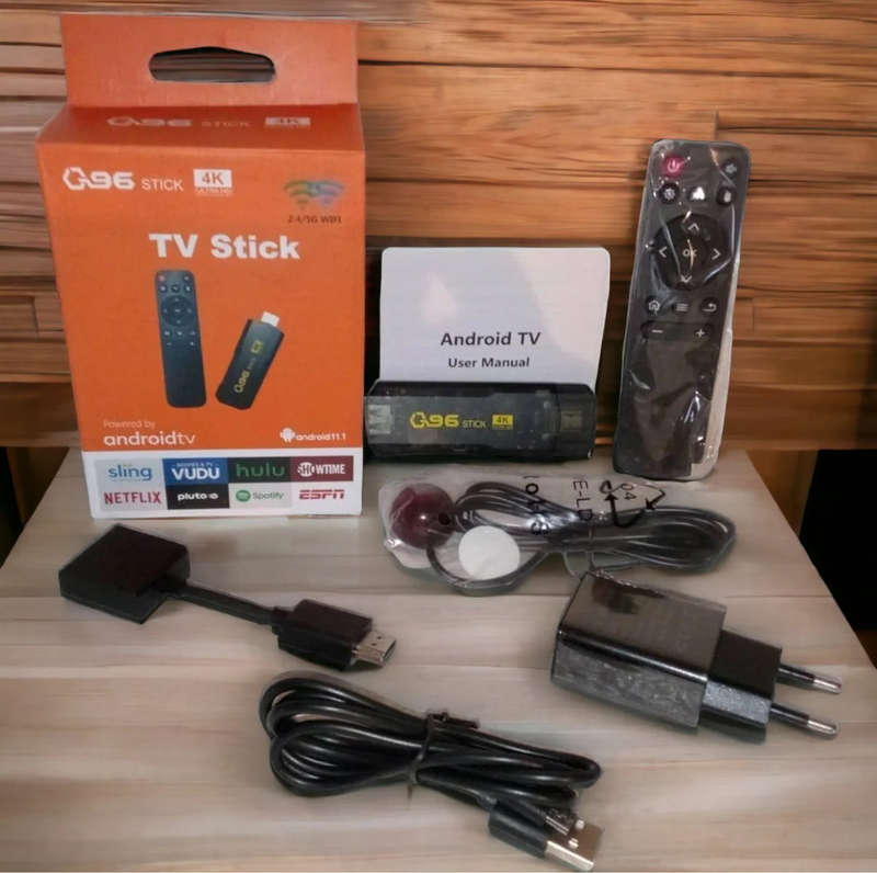 G96 4K Smart TV Stick Android13 ATV OS Top Set Box Allwinner Dual Wifi
