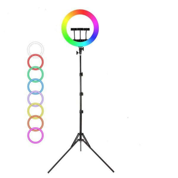 LED Selfie Ring Light With Tripod Stand 18 45cm