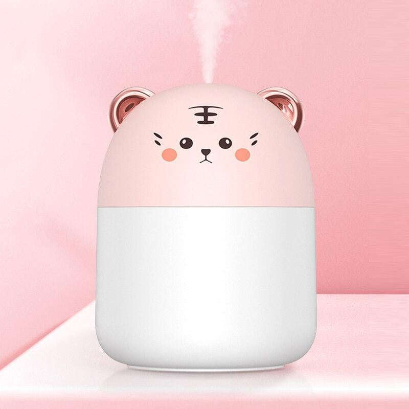 Air Aroma Diffuser Led Colorful Light Transforming Aroma Humidifier For Bedroom
