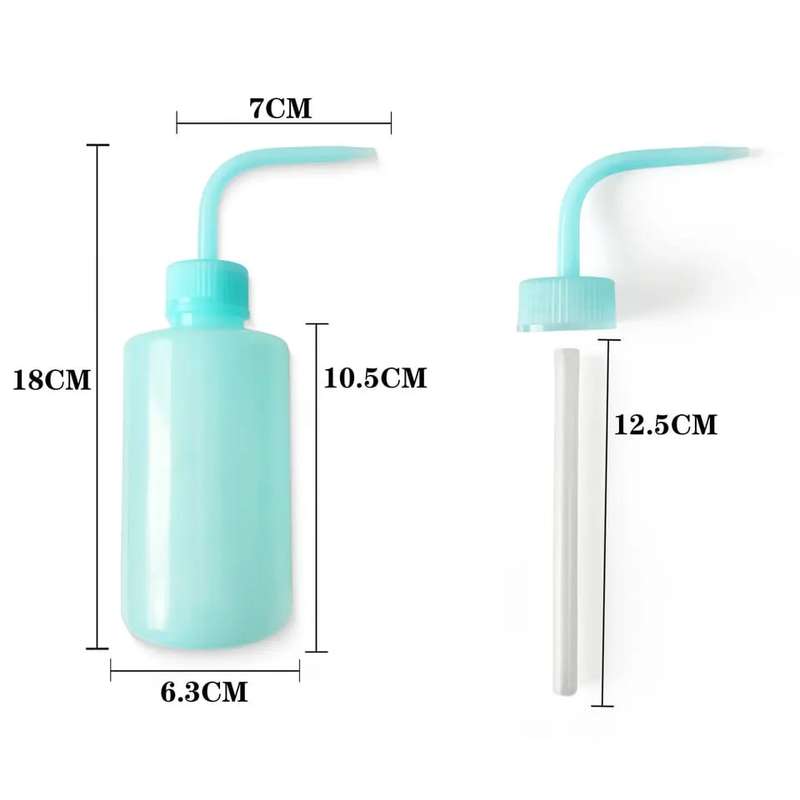 Eyelash Extension washing bottle 250ml available in 3 colours( Pink, Blue & Clear)