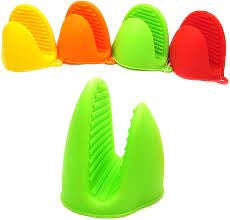 Silicone Gloves Oven Heat Insulated Finger Gloves
