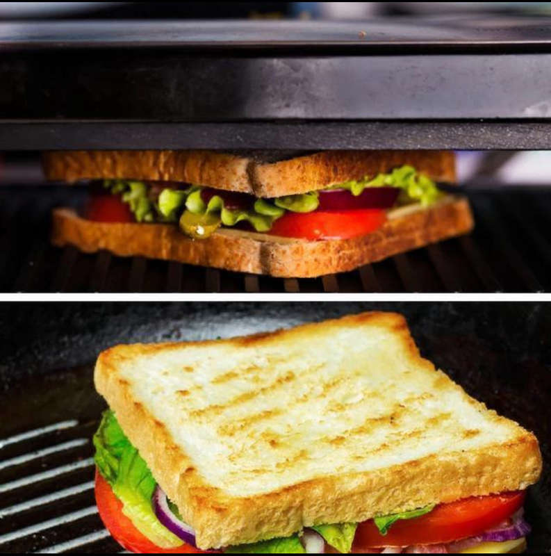 RAF 2:1 Sandwich Toaster & Grill