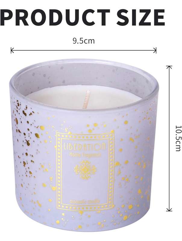 Hand Poured Scented Candles,| 36 Hour Burn, Long Lasting, Highly Scented, All Natural  Candles | ...