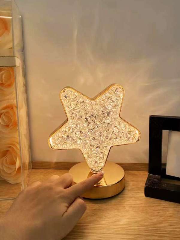 LED Star Desk Lamp Three Colours Intensity