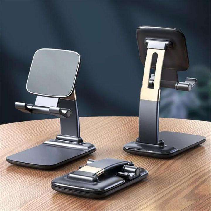 MTech Foldable Desktop Phone Holder Stand Mobile Stand For Mobile Tablets - Keep Phone Or Tablet...