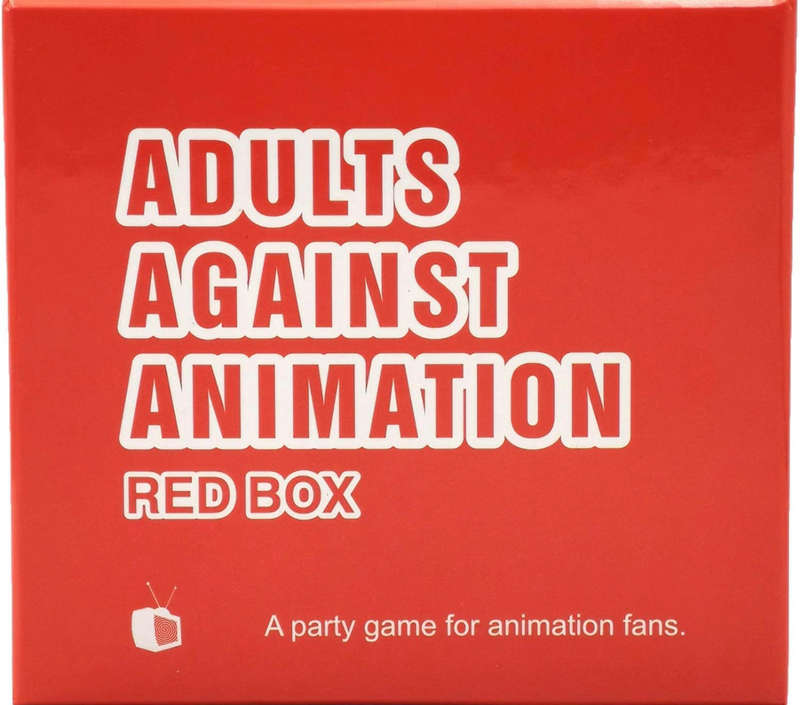 Adults Against Animation Red Box - Cards Game Against Animation Fans