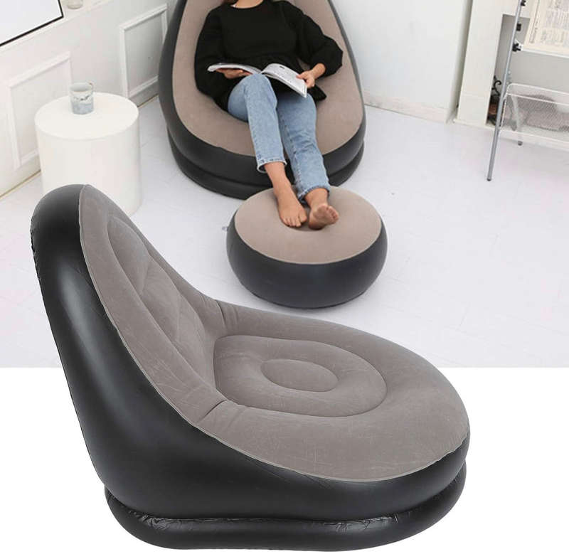 Sofa Chair, Inflatable Furniture Comfortable Home Sofa Inflatable Chair Leisure Sofa Inflatable S...