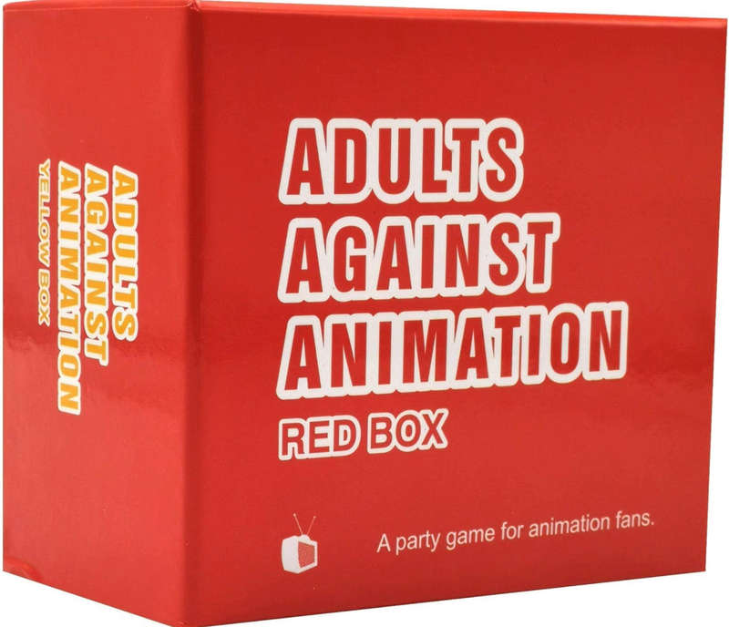 Adults Against Animation Red Box - Cards Game Against Animation Fans