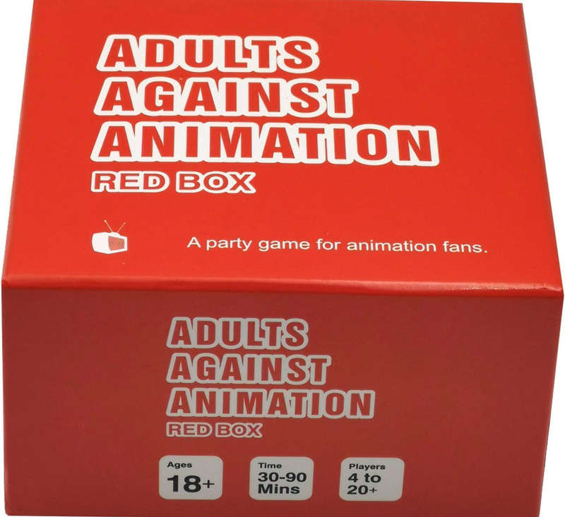 Adults Against Animation Red Box - Cards Game Against Animation Fans
