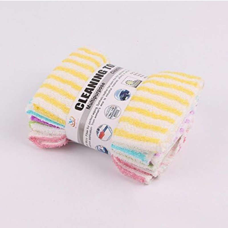Multi-Purpose Micro Fiber Cleaning Towel 5pc Pack