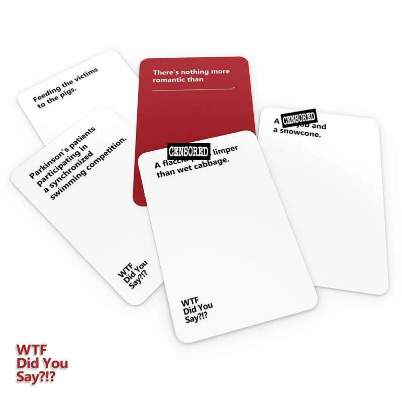 Adult Party Game - WTF Did You Say? Full Set of 594 Cards - Complete Game