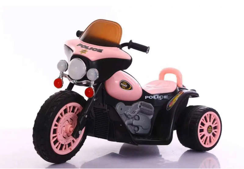 Kids Electric Ride On Police Bike