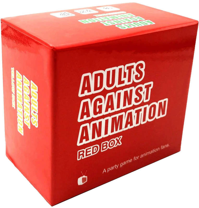 Adults Against Animation Red Box - Cards Game Against Animation Fans