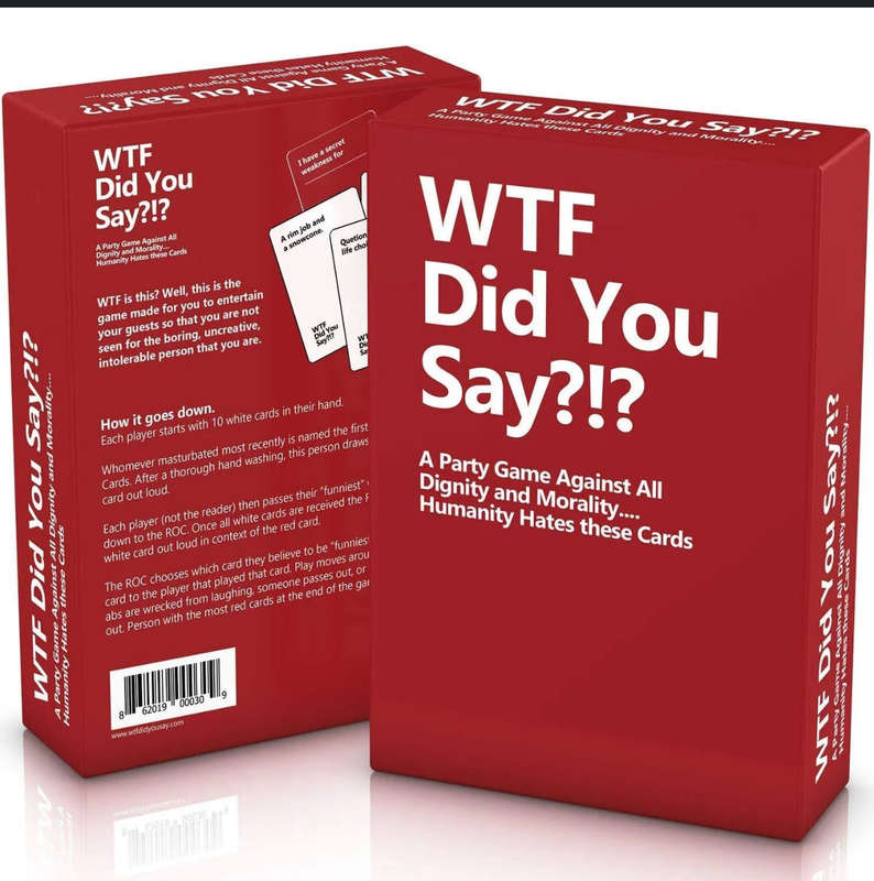 Adult Party Game - WTF Did You Say? Full Set of 594 Cards - Complete Game