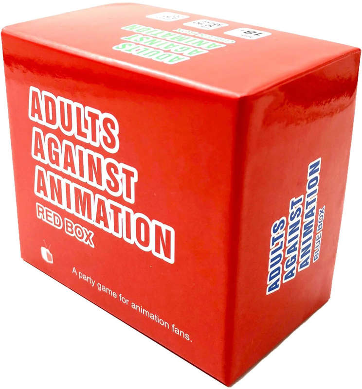 Adults Against Animation Red Box - Cards Game Against Animation Fans