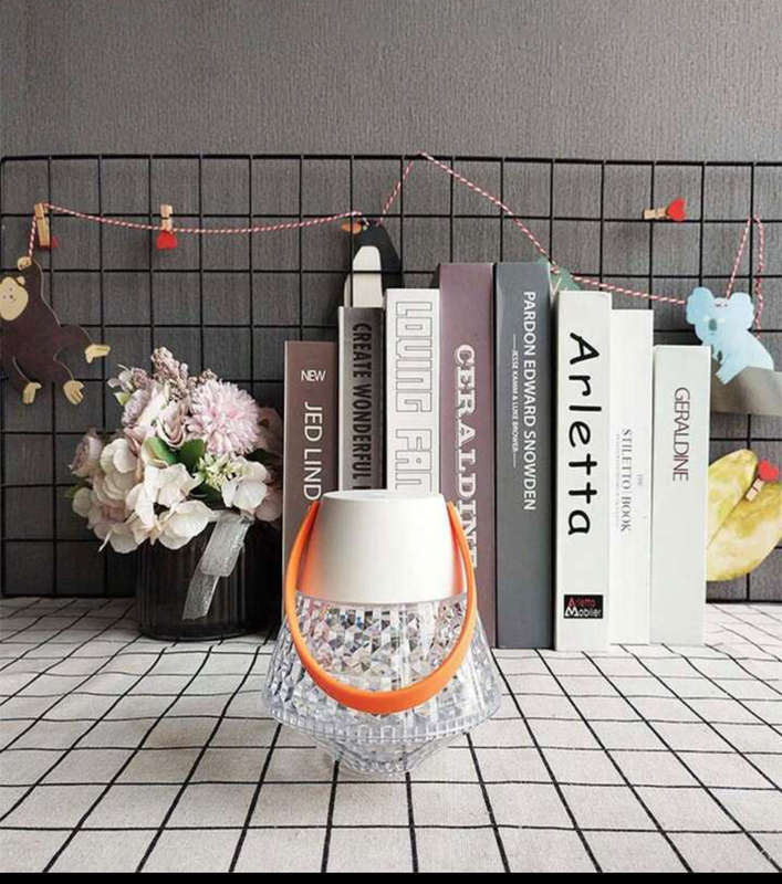 Rechargeable Crystal Camping Lamp
