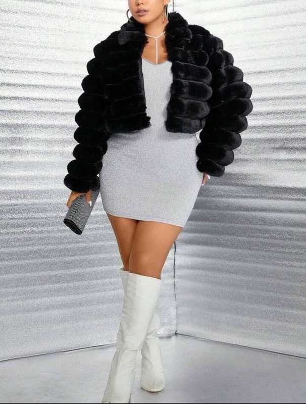 Fuax Fur Coat Jacket Female Winter Artificial Mink Fur Warm Coats High Quality Stylish and Comfor...