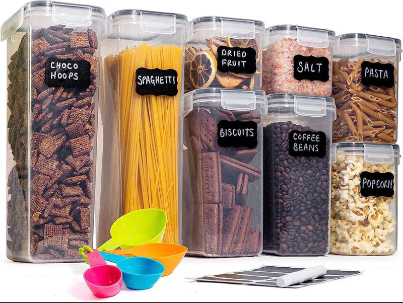 Food Storage Container Set 8pc Airtight