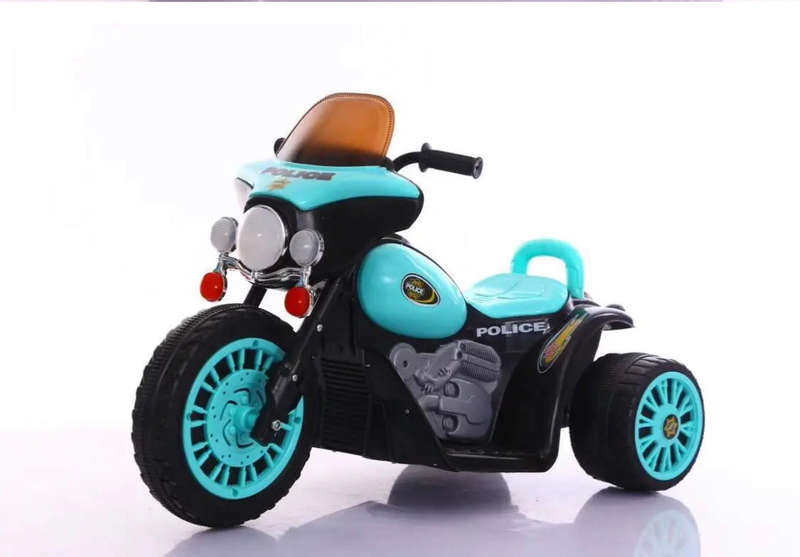 Kids Electric Ride On Police Bike