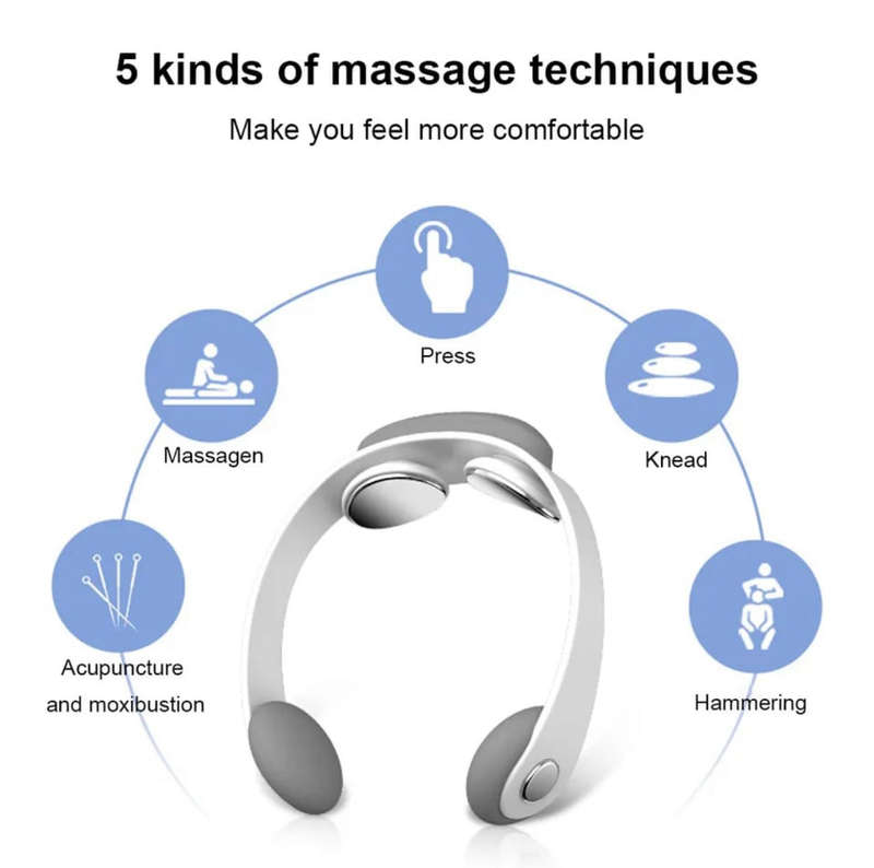 Ultrasonic Lymphatic Soothing Neck Device